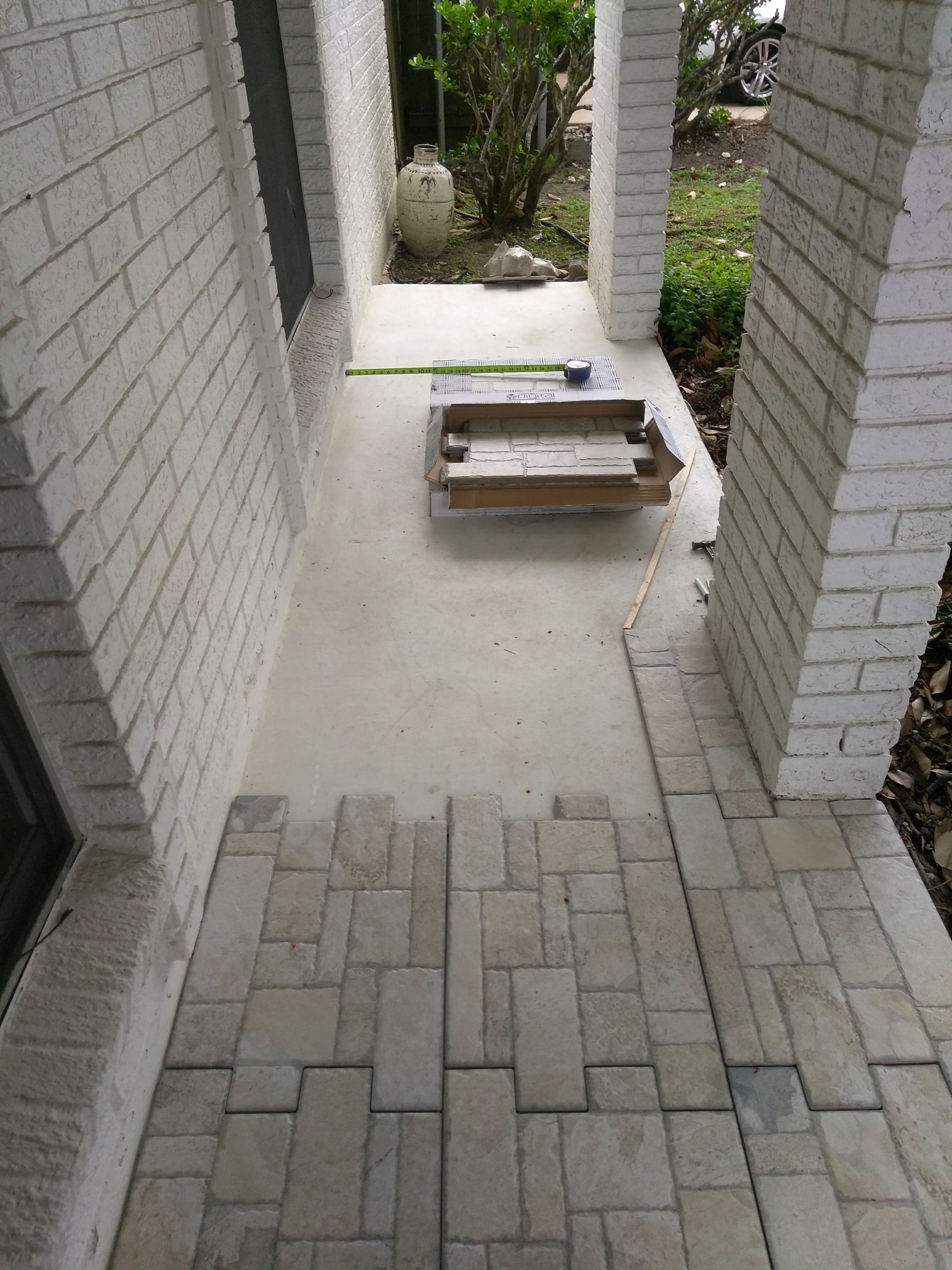 Before and after - before